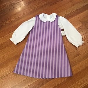 NWT Jumper Dress and Shirt Size 4T